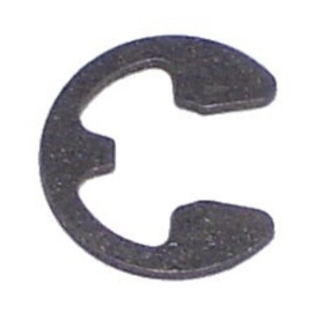 Midwest Fastener External-E Retaining Ring, Steel Black Phosphate Finish, 3/16 in Shaft Dia, 40 PK 61091